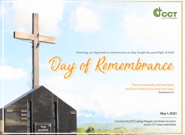 CCT Honors Fellow Missionaries in its Annual CCT Day of Remembrance